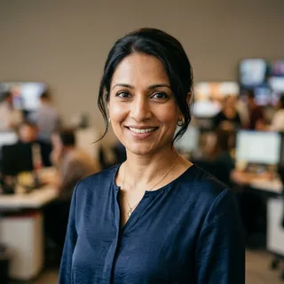 Portrait of Priya Raman